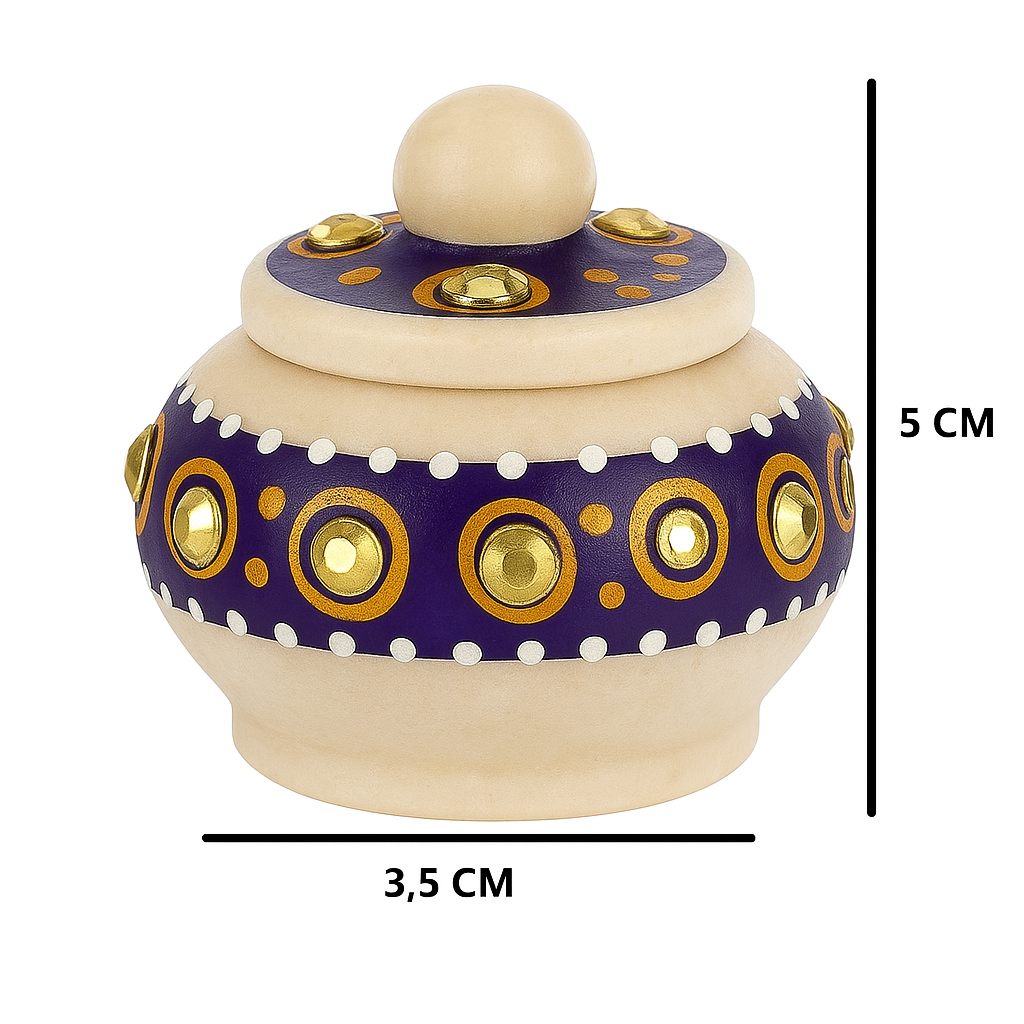 Designer Marble Sindoor Dani - Image 3