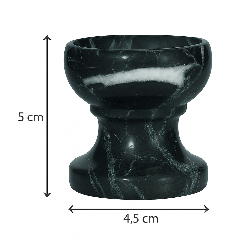 black & white marble diya