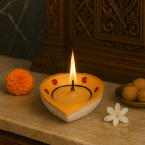 Handcrafted Marble Diya